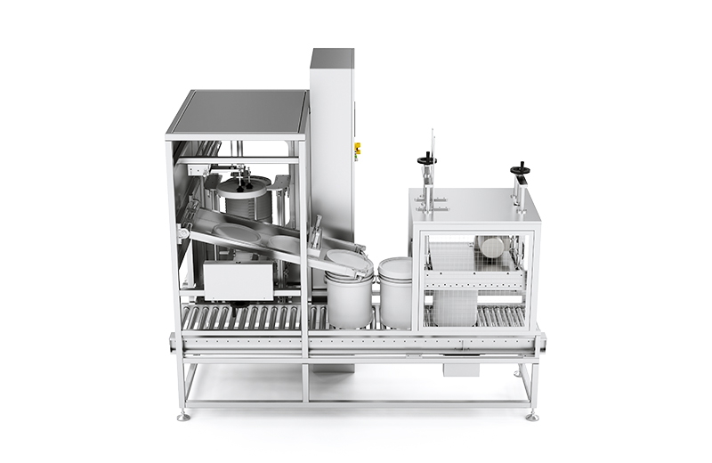 自动挂盖碾盖机