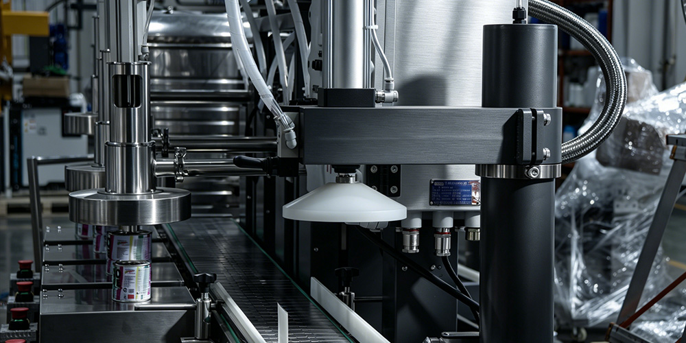 GAF-10S4溶剂型油漆半自动灌装机—多规格兼容3